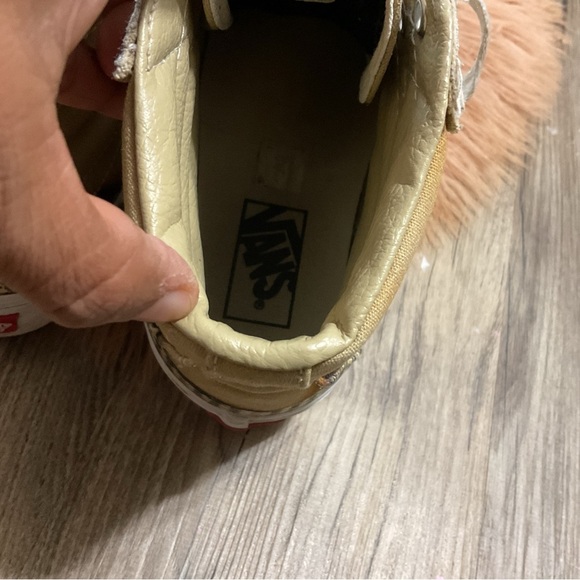 Vans Lightning Bolt Houndstooth High Top Sneakers Mens 8.5 - Picture 13 of 15